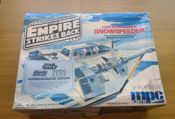 Star Wars Snowspeeder 1/18 -Montado- MPC 10