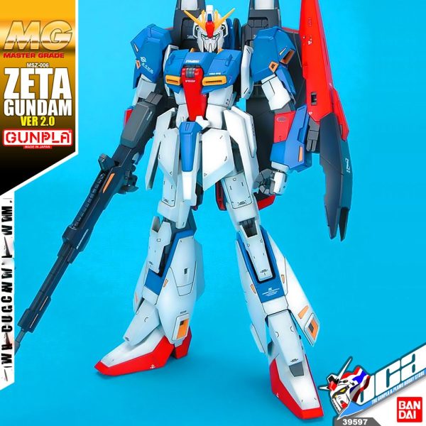 Gundam Zeta MSZ-006 (MG) 1/100 Bandai 6