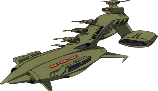 Gundam Musai Battle Cruiser 1/1200 Bandai 10