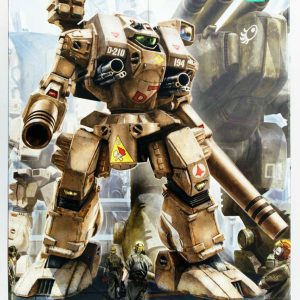 Macross Mk-VI Destroid Tomahawk 1/72 Model Kit Wave