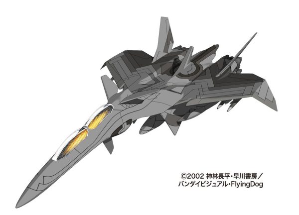 Yukikaze Gray Silph Fighter 1/100 Bandai 18