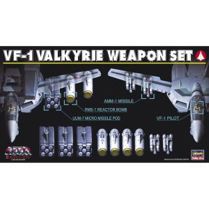 Macross – VF-1 Valkyrie Wepons Set 1/72 Hasegawa