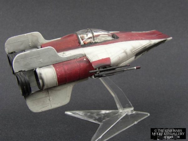Star Wars A-Wing Fighter Snap Kit MPC 4