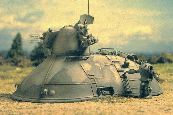 MASCHINEN KRIEGER (SF-3D) Nutrocker Tank 1/76 Model Kit Nitto 5