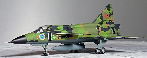 Saab J-37 Viggen 1/72 Model Kit - Heller 8