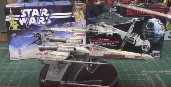 Star Wars Fighters Set of 3 Model Kits MPC 18