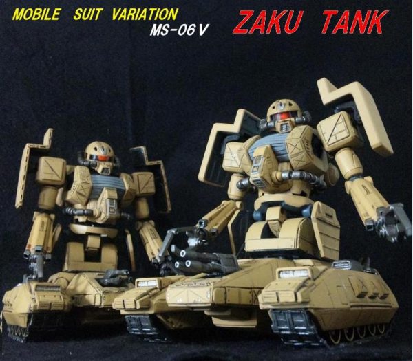 Gundam MS-06V Zaku Tank 1/144 Bandai 6