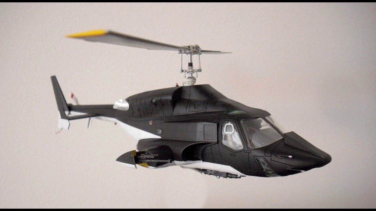 Airwolf 1/48 Limited Edition With Extra Clear Body Plastic