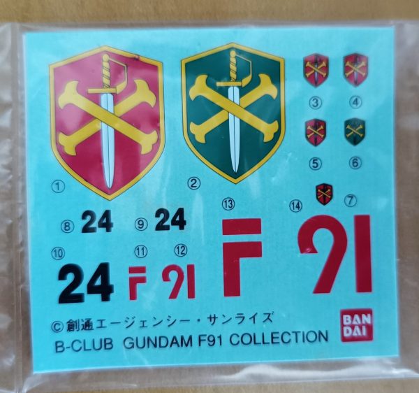 Gundam F-91 Denan-Gei 1/144 Resin Model Kit 8