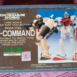 Gundam GM-Command RGM-79G 1/220 Resin Model Kit