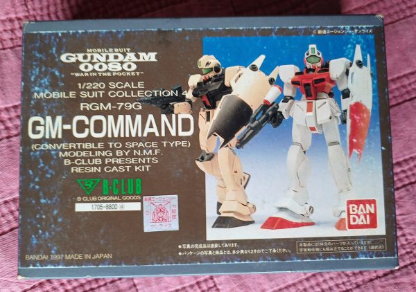 Gundam GM-Command RGM-79G 1/220 Resin Model Kit 2
