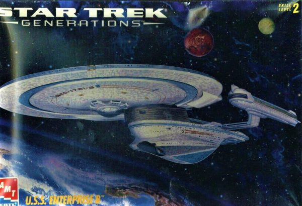 Star Trek USS Enterprise-B - INICIADO - AMT 4