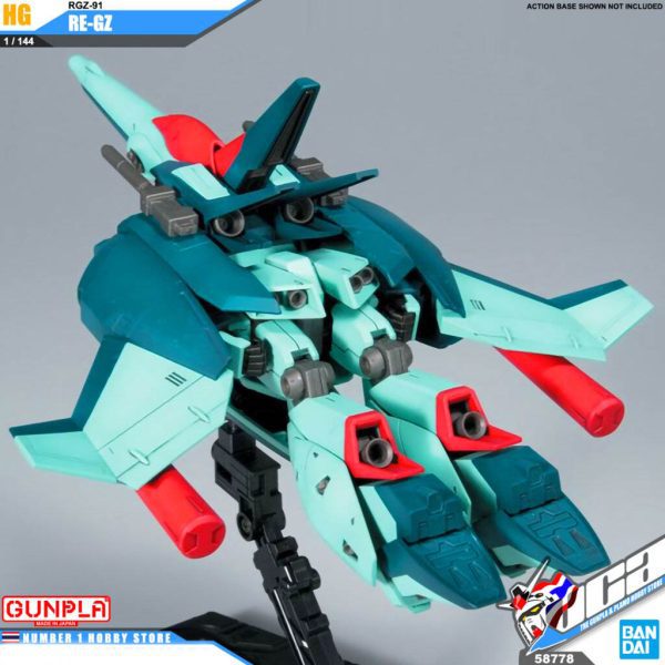 Gundam RGZ-91 Re-GZ (HG) 1/144 Bandai 10