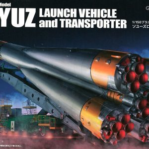 Soyuz and Lounch Vehicle and Transporter – 1/150 Model Kit