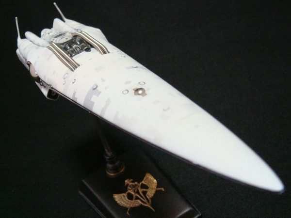 Legend of the Galactic Heroes - Brunhild Flagship - Resin Model - MONTADO 1