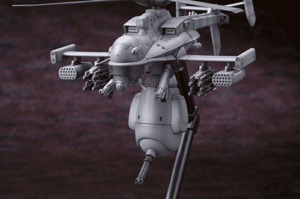 Ghost in the Shell - Jigashi AV Helicopter 1/72 Model Kit 12
