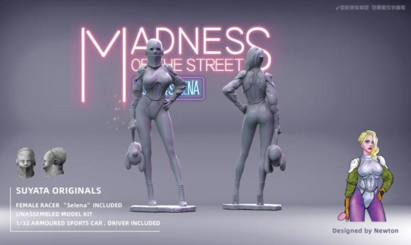 Madness of Street - Luna & Selena 1/32 Model kit 4
