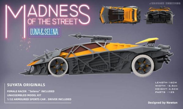 Madness of Street - Luna & Selena 1/32 Model kit 6