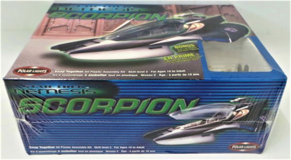Star Trek Romulan Scorpion Fighter Model Kit Polar Lights 4