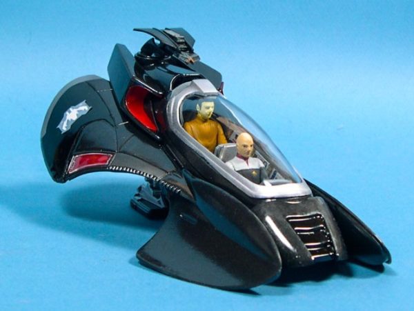 Star Trek Romulan Scorpion Fighter Model Kit Polar Lights 5