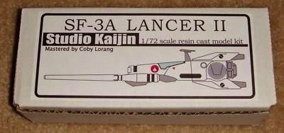 Macross Lancer Fighter 1/72 Resin Model Kit 12