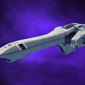 Legend of the Galactic Heroes – Tristan Cruiser MONTADO – Resin Model