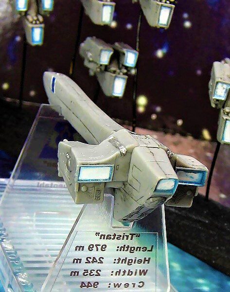 Legend of the Galactic Heroes - Tristan Cruiser - Resin Model 9