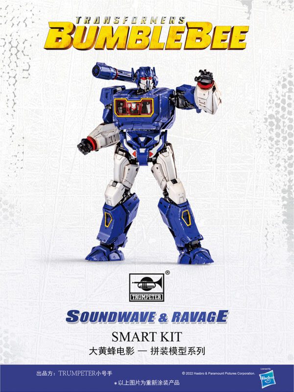 Transformers Soundwave + Ravage - Model Kit - Trumpeter 3