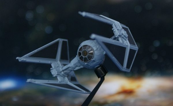 Star Wars Tie Interceptor 1/144 Model F-Toys 6