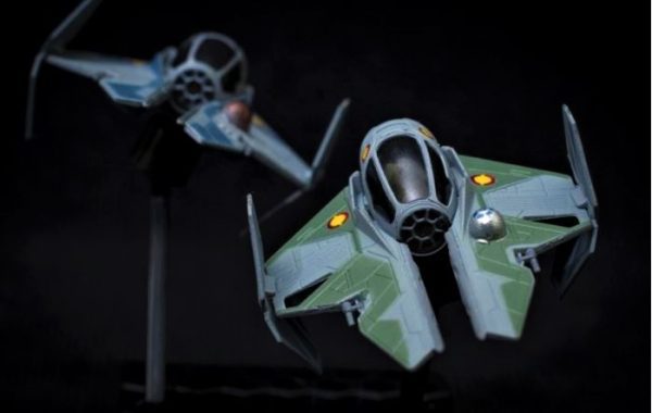 Star Wars Jedi Starfighter 1/144 Model F-Toys 4