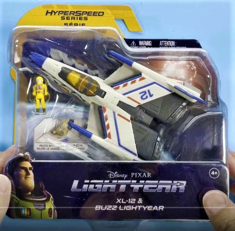 Lightyear Hyperspeed XL-12 Space Ship 1/72 Mattel 1