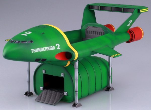 Thunderbirds Thunderbird-2 + Veículos 1/350 Model Kit 6