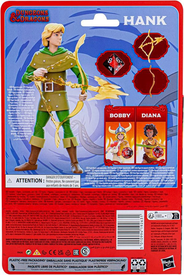 Dungeon and Dragons Hank Action Figure Hasbro 3