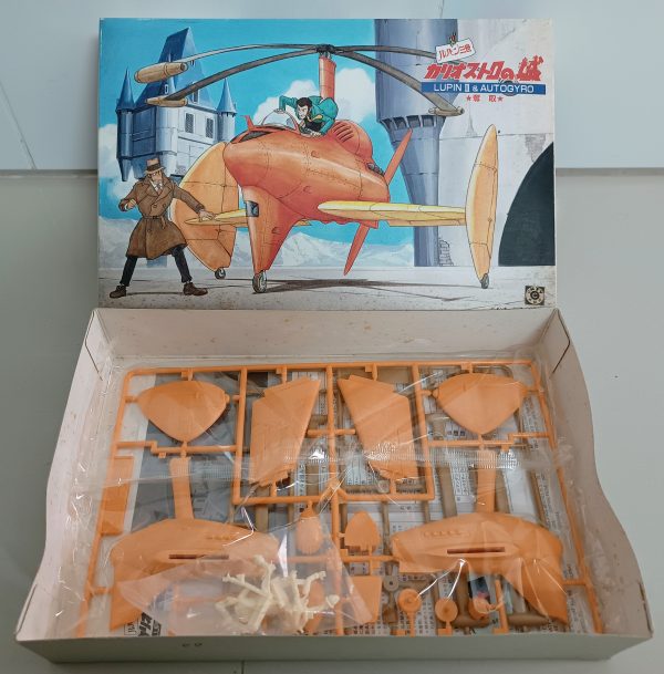 Lupin III - Autogyro Model Kit Gunze Sangyo 9