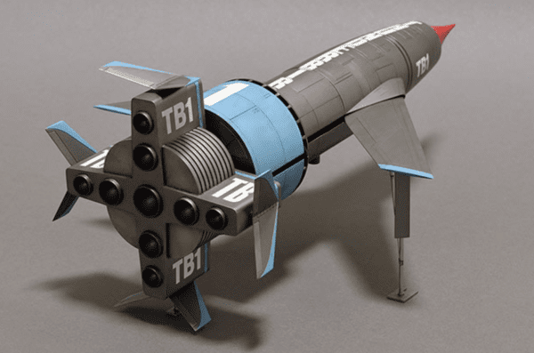 Thunderbird-1 Model Kit Aoshima 6