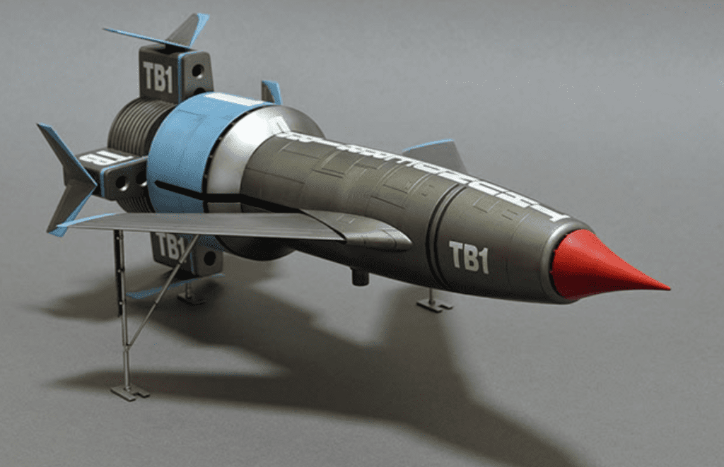 Thunderbirds Thunderbird 1 Model Kit Aoshima O Espa o Virtual Do thunderbirds-thunderbird-1-model-kit-aoshima-o-espa-o-virtual-do