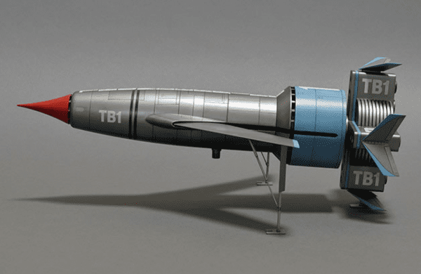 Thunderbird-1 Model Kit Aoshima 7