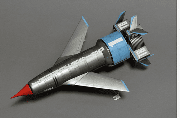 Thunderbird-1 Model Kit Aoshima 8