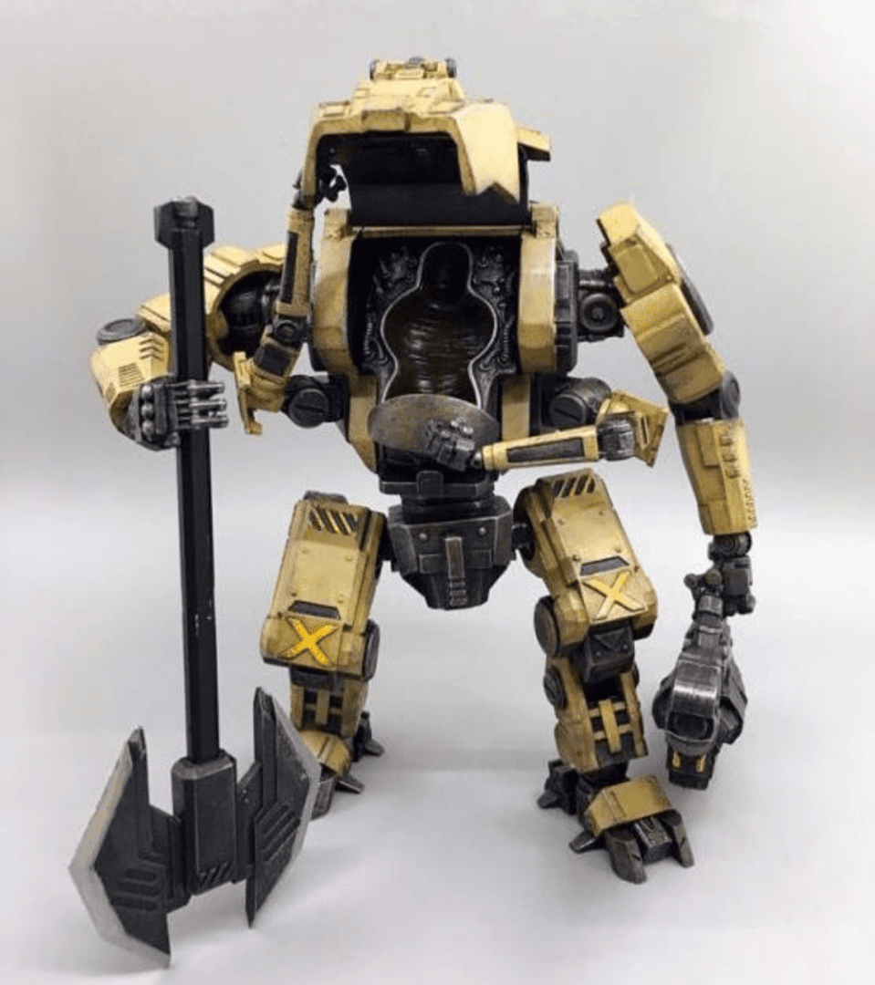 HT01 Iron Skeleton Combat Mecha 6 HT01 Iron Skeleton Combat Mecha - Imagem 6