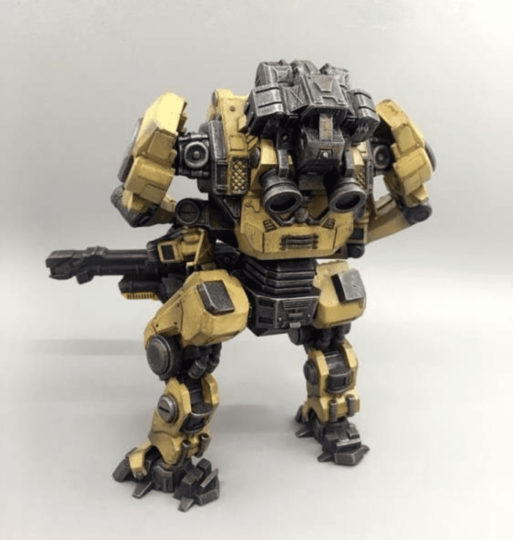 HT01 Iron Skeleton Combat Mecha 5 HT01 Iron Skeleton Combat Mecha - Imagem 5