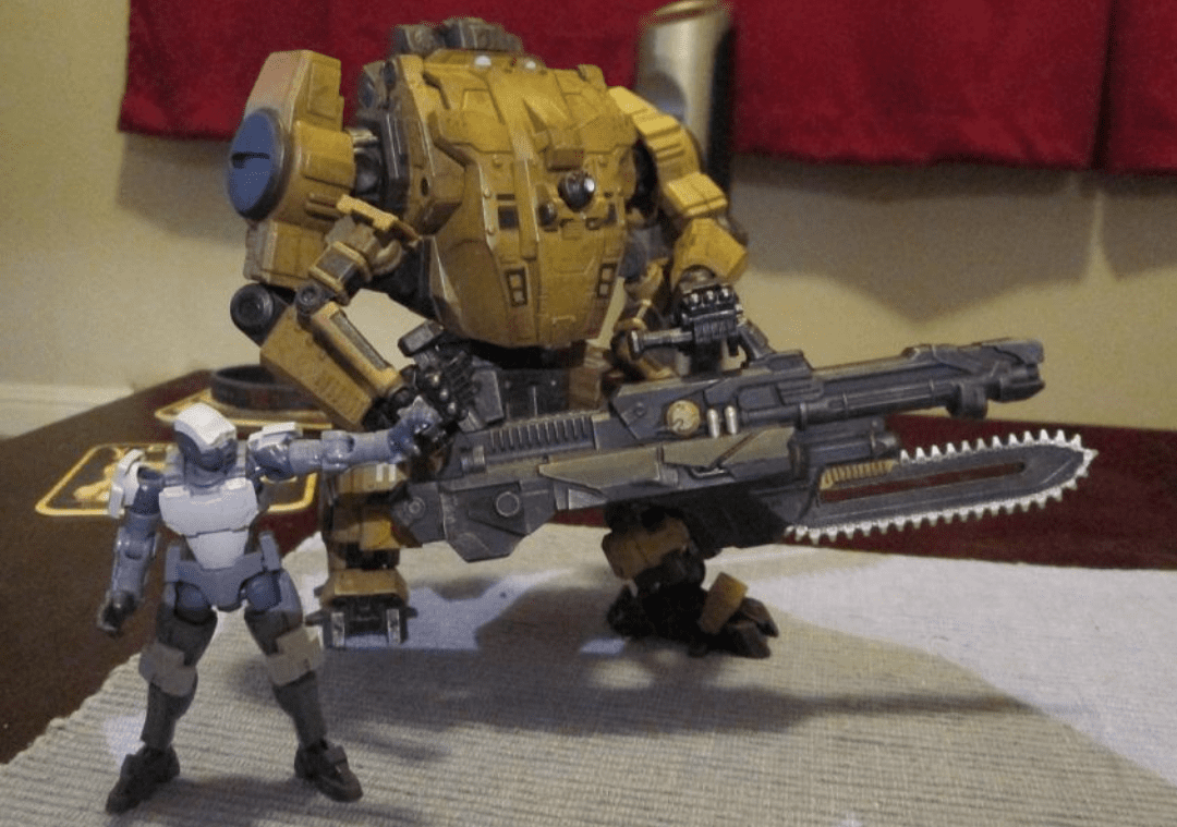 HT01 Iron Skeleton Combat Mecha 9 HT01 Iron Skeleton Combat Mecha - Imagem 9