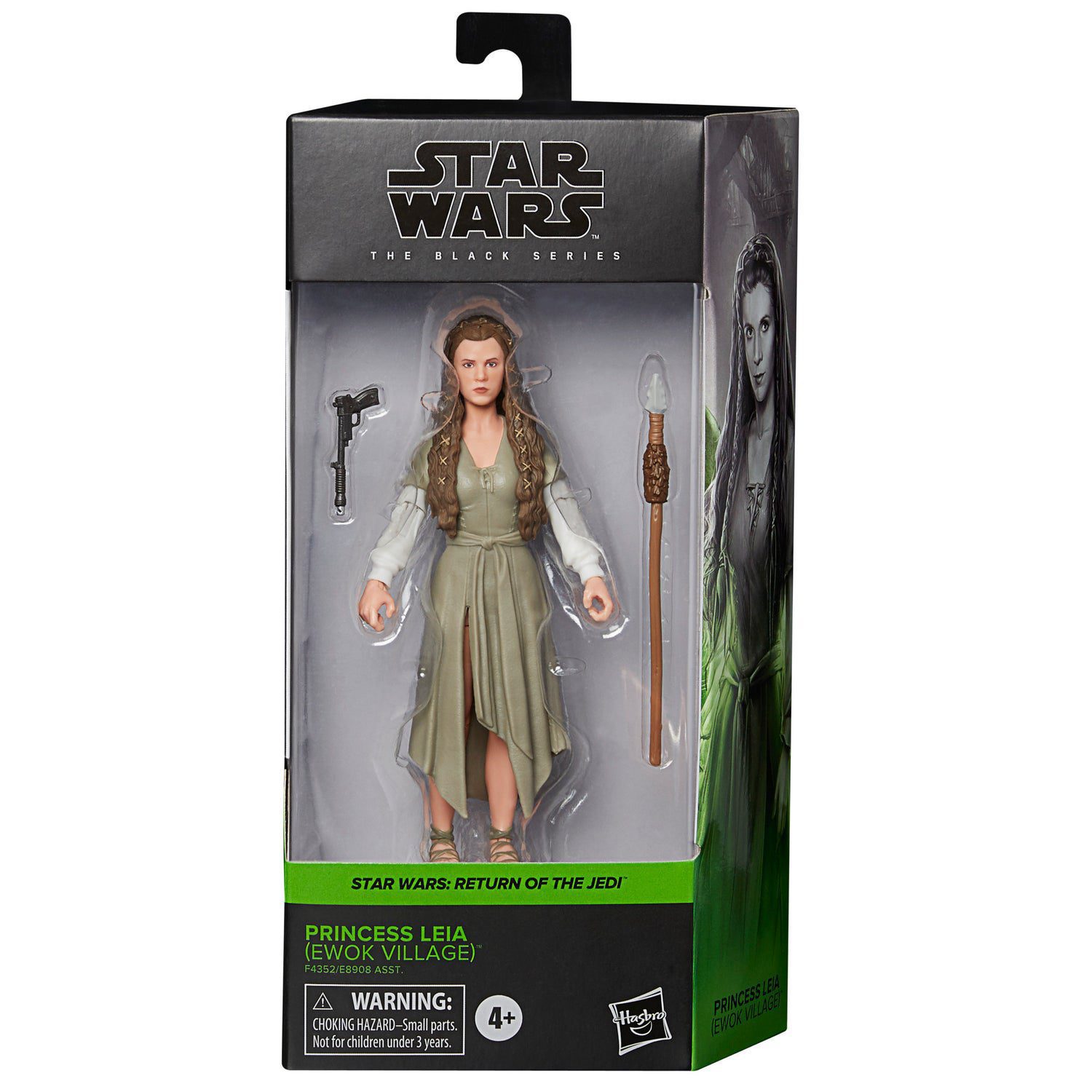 Star Wars Princesa Leia Ewok Village Action Figure Black Series Hasbro 2 Star Wars Princesa Leia Ewok Village Action Figure Black Series Hasbro - Imagem 2
