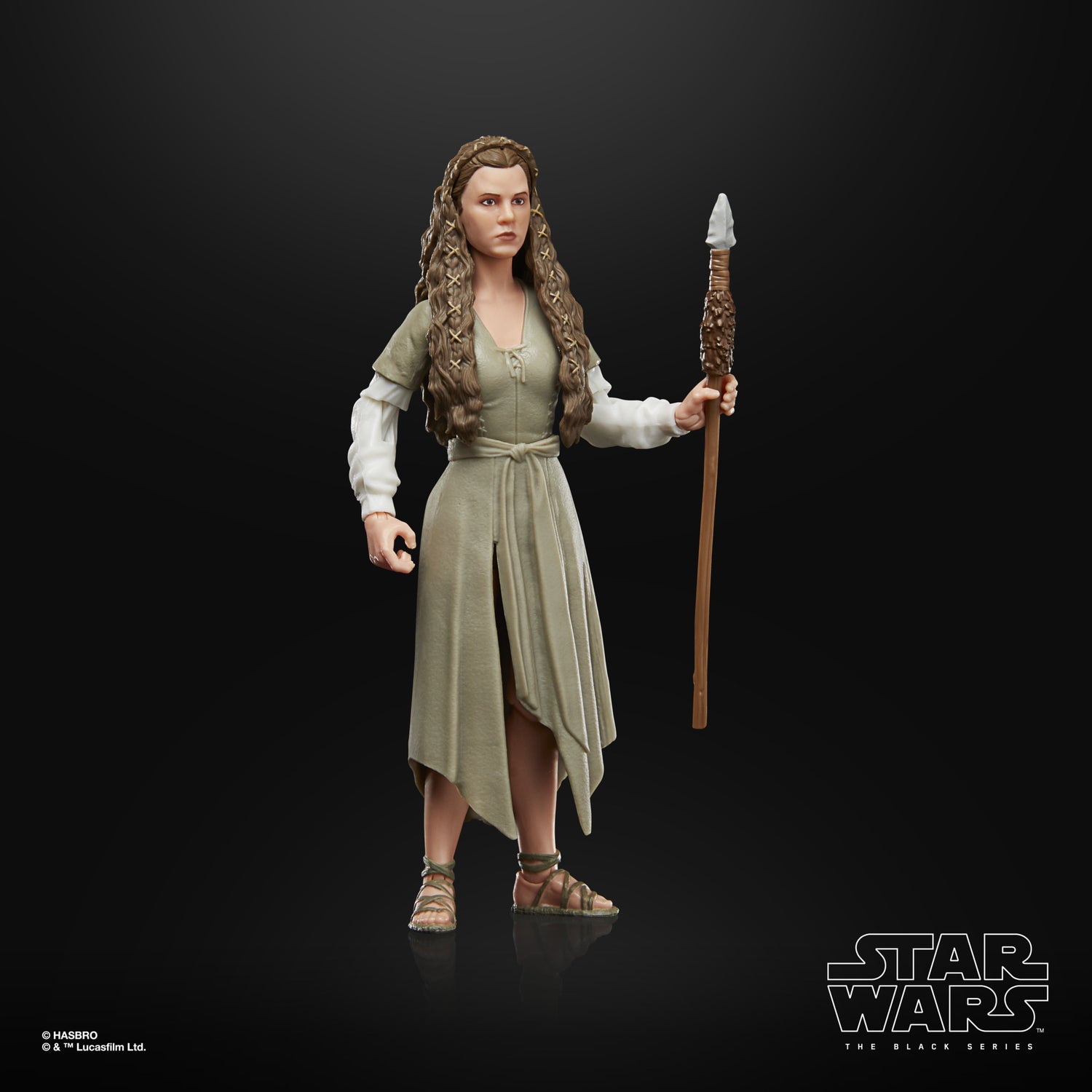 Star Wars Princesa Leia Ewok Village Action Figure Black Series Hasbro 11 Star Wars Princesa Leia Ewok Village Action Figure Black Series Hasbro - Imagem 11