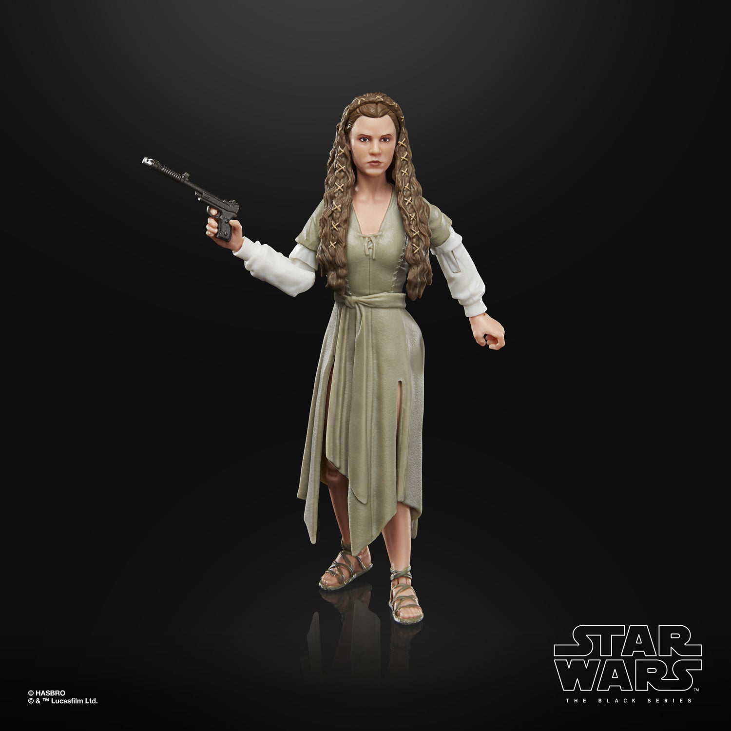 Star Wars Princesa Leia Ewok Village Action Figure Black Series Hasbro 10 Star Wars Princesa Leia Ewok Village Action Figure Black Series Hasbro - Imagem 10