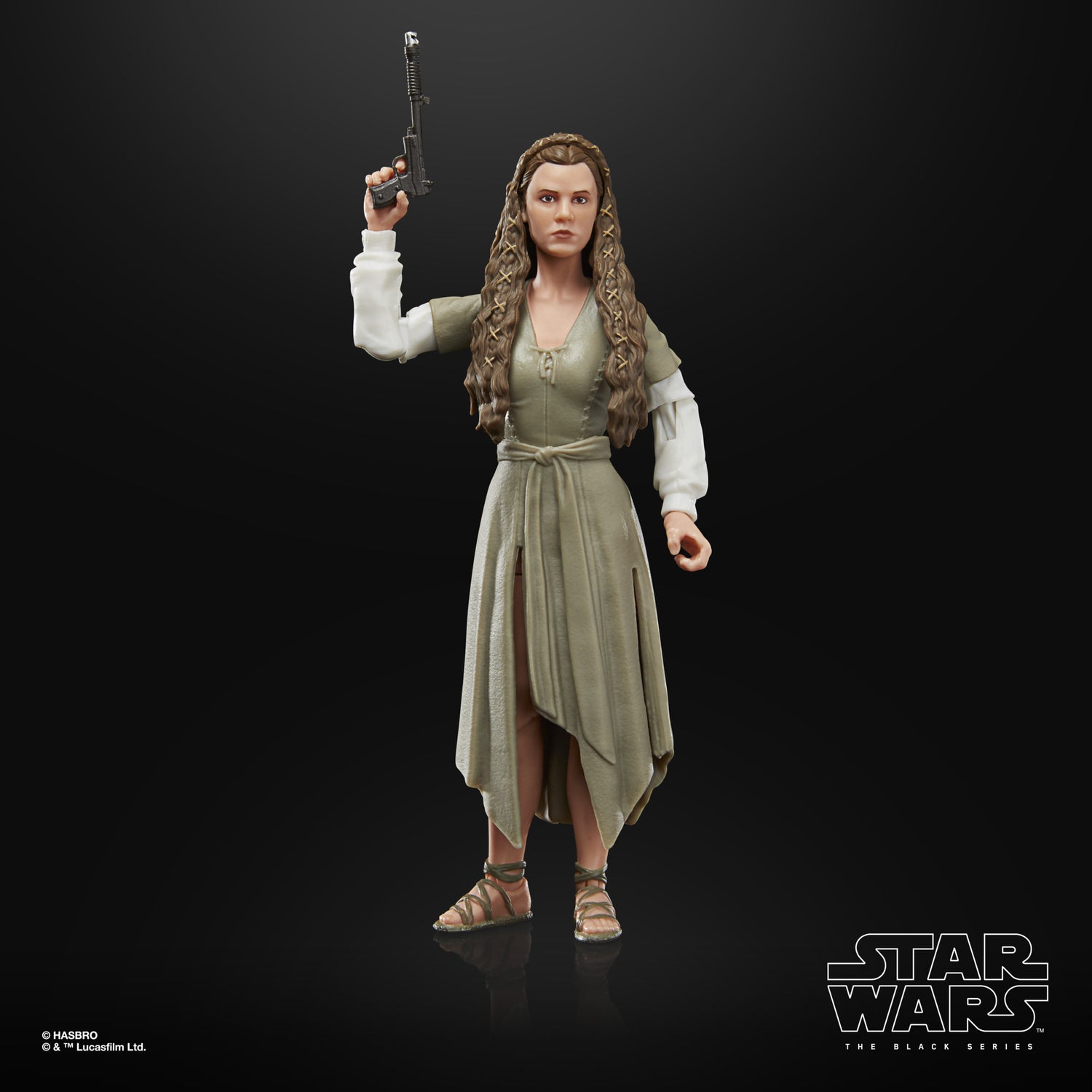 Star Wars Princesa Leia Ewok Village Action Figure Black Series Hasbro 9 Star Wars Princesa Leia Ewok Village Action Figure Black Series Hasbro - Imagem 9