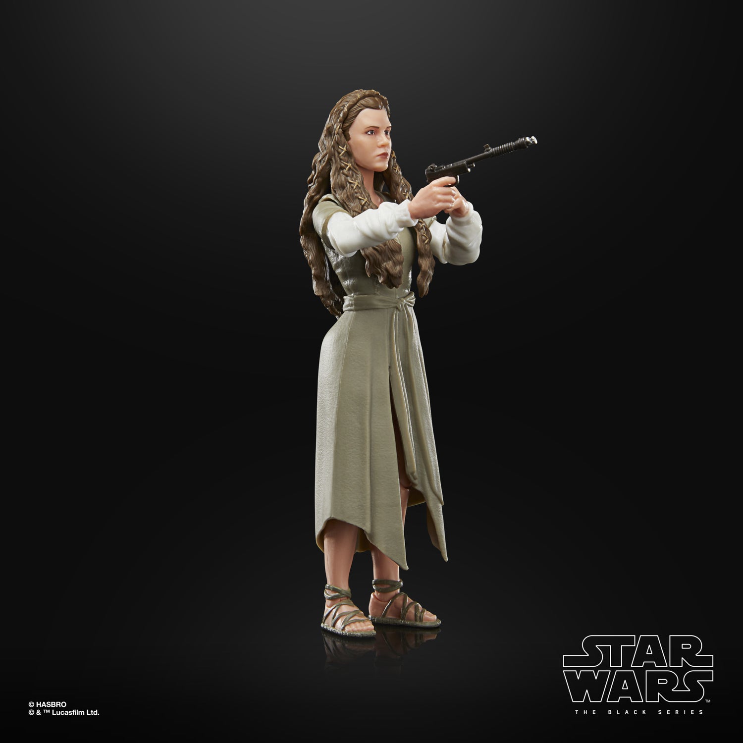 Star Wars Princesa Leia Ewok Village Action Figure Black Series Hasbro 8 Star Wars Princesa Leia Ewok Village Action Figure Black Series Hasbro - Imagem 8