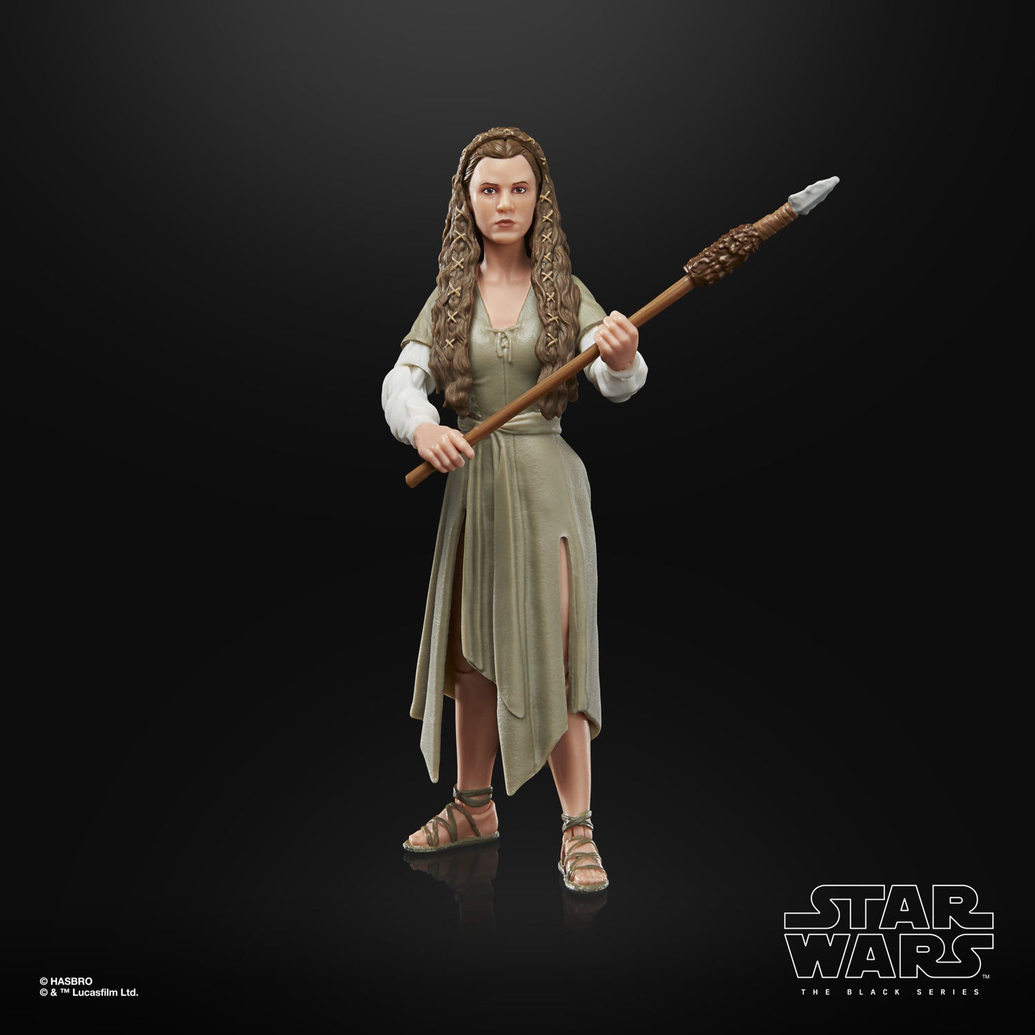 Star Wars Princesa Leia Ewok Village Action Figure Black Series Hasbro 7 Star Wars Princesa Leia Ewok Village Action Figure Black Series Hasbro - Imagem 7