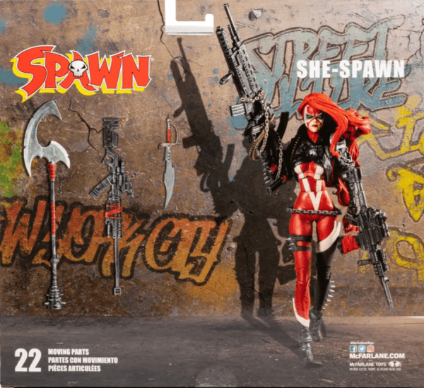 She Spawn Deluxe Action Figure Mc Farlane Toys 4