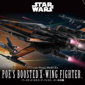 Star Wars Poe Dameron Boosted T-70 1/72 Kit BANDAI