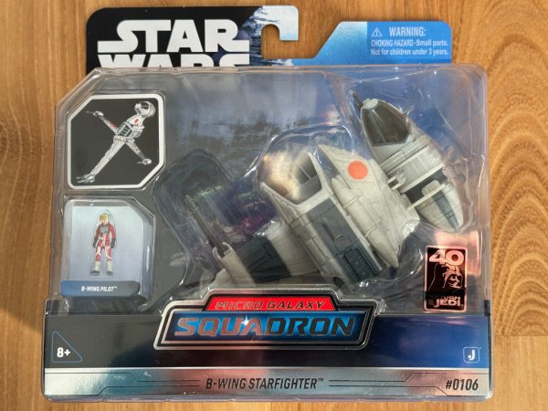 Star Wars B-Wing Fighter Micro Galaxy Squadron 10